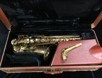 Vintage Original Lacquer Selmer Paris Mark VI Alto Saxophone, Serial #59508